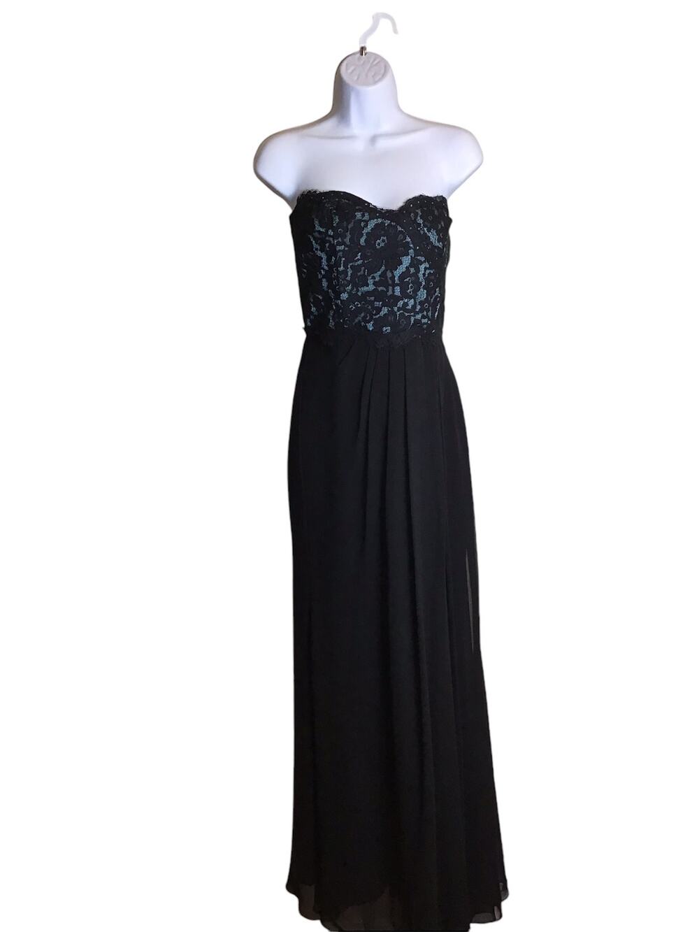 Jim HJelm Occasions Black Corset Gown Sz.12 Goth bridesmaid Whimsygoth  Vintage